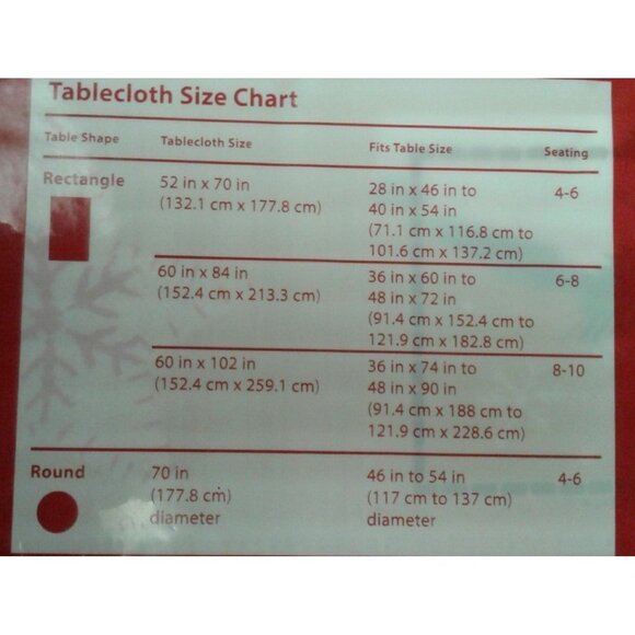 Holiday Time Vinyl Tablecloth Round 70" Christmas Print Bears Cardinals Fox NEW - Picture 3 of 7